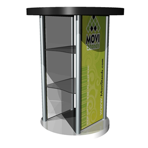 Counter portable para expos y ferias Ovval - MoviStands